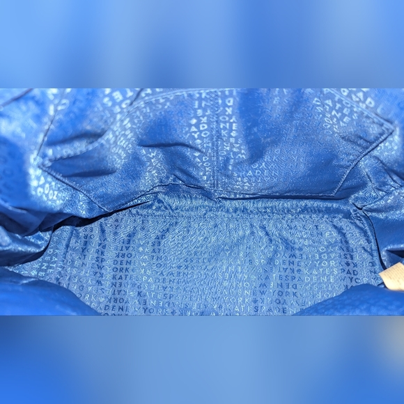 Blue Kate Spade Purse - Picture 9 of 10
